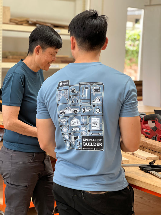 The Extraordinary Mission Kit: Specialist Builder Tee