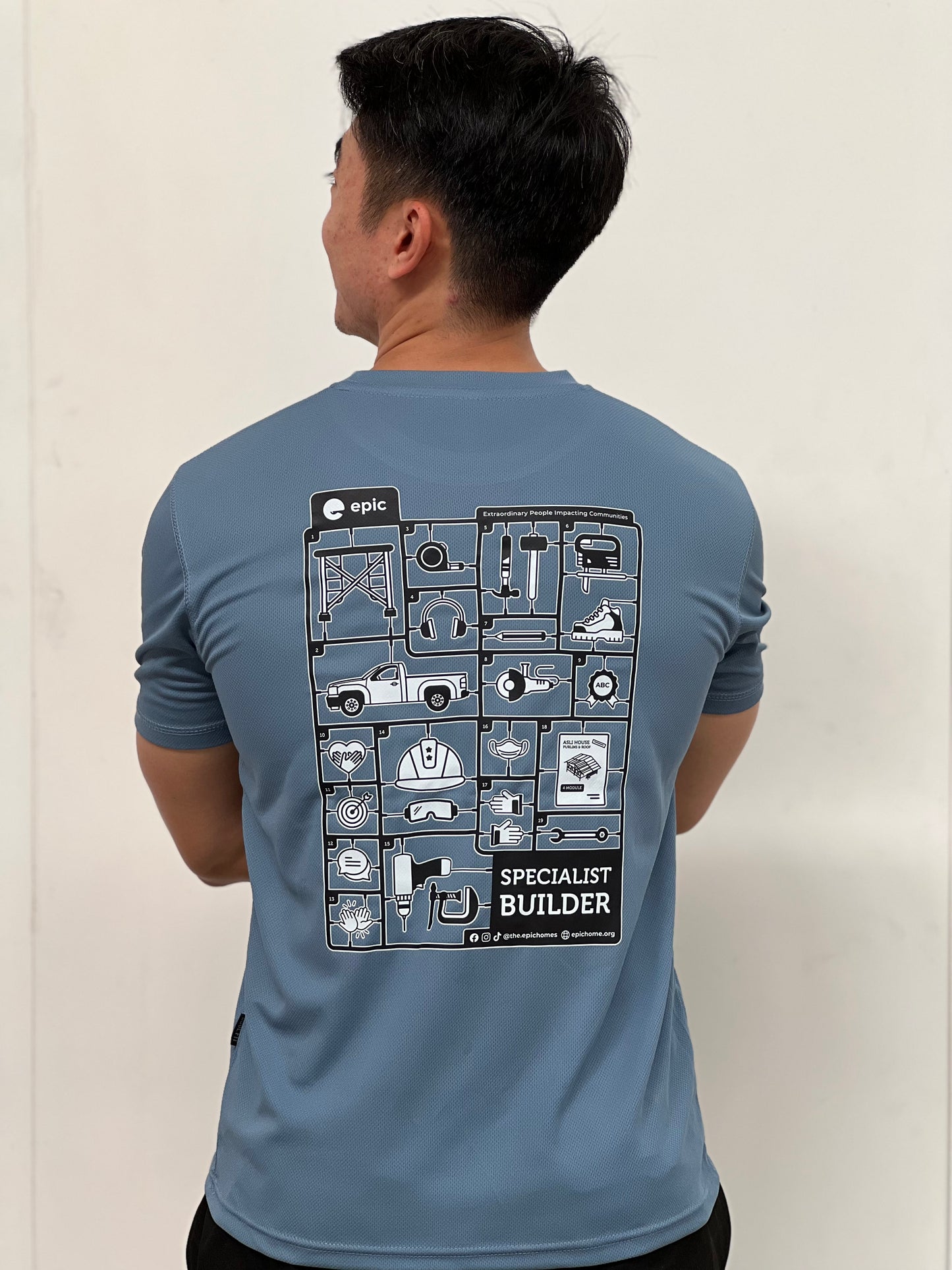 The Extraordinary Mission Kit: Specialist Builder Tee